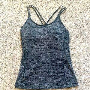 Lululemon size 6 cami top with built n braw